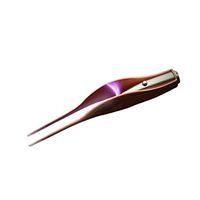 HEALLILY Ear Tweezer LED Ear Cleaner Tool Stainless Steel Ear Wax Pick Cleaner Remover Tool for Kids Girls Boys