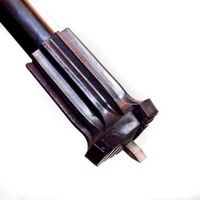 Retractable Ice and Snow Spike Tip for Canes and Crutches - Medium