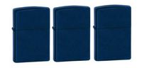 Zippo Navy Matte (Pack of 3)