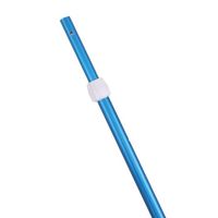 Contec 2643 Anodized Aluminum QuickConnect Telescoping Mop Handle, 50" Length, Extends To 92"