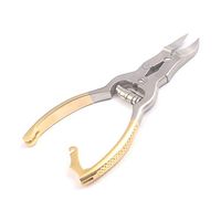 LAJA IMPORTS Heavy Duty Gold Nail Clipper Nipper for Diabetic,Thick Toe Nails,Curved Blades with Back Lock Professional Quality