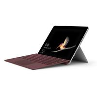Microsoft Surface Go Bundle 10" FHD IPS Touchscreen Tablet PC Laptop Computer, Intel Pentium Gold 4415Y 1.6GHz, 4GB RAM, 128GB SSD, 802.11ac WiFi, Bluetooth 4.1, USB-C, Burgundy Keyboard, Windows 10