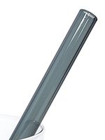 Charcoal Gray Smoothie Straw