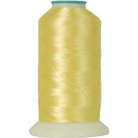 Threadart Polyester Machine Embroidery Thread By the Spool - No. 152 - Lemon - 1000M - 40wt - 220 Colors Available