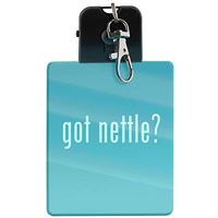 got nettle? - LED Key Chain with Easy Clasp