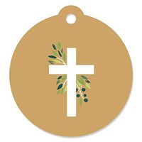Elegant Cross - Religious Party Favor Gift Tags (Set of 20)
