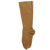 KoolFree Advanced Microfiber Compression Stockings, 23-32mmHg (S, Dark Beige)