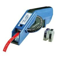 Cole-Parmer Manual Laboratory Label Maker Tape, Black 3/8" x 118"