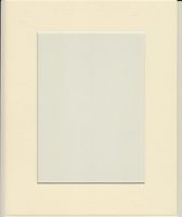 16x20 Cream Picture Mats Mattes Matting with White Core Bevel Cut for 12x16 Pictures