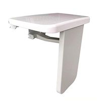 AIAIⓇ Foldable Shower Stool - Strong Construction Non Slip Support Durable Stability Handy Cleaning Rubber Feet Lightweight for Wet Room Elderly Mentally Retarded Person Pregnant Woman Child