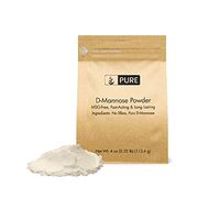 D-Mannose Powder (4 oz, ½ TSP per Serving) by Pure Organic Ingredients, 100% Pure, Easy & Natural Solution, Bladder & Urinary Tract Healthy*, High-Quality & Fast-Acting, Eco-Friendly Packaging