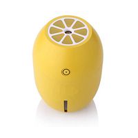 Office Ultrasonic USB Humidifier 180ml Lemon Shape , Portable Cool Mist Humidifier Car Air Humidifier Bedroom Purifier for House Desktop Spa Baby Kids