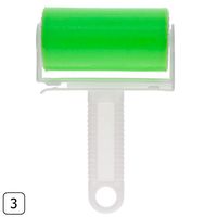 Niome Lint Roller - Pet Hair Remover Rollers - Extra Sticky Lint Remover Brush - Best for Dog & Cat Fur Removal -Easy to Remove Sheets with Durable Handle & Dust Cover Green