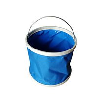 YoYoly Waterproof Folding Bucket is Convenient Environmentally Friendly Wear Resistant, for car Beauty Accessories, is a Traveler, Fishing, Students in The Suburbs Activities, Boating, etc (B-11L)