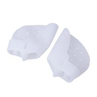 Healifty Big Toe Straightener Toe Separator with 3 Holes Bunion Separator Hallux Valgus Corrector for Men and Women