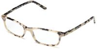 Kate Spade New York Women's Jodie Rectangular Reading Glasses, Milky Tortoise 15, 50 mm, +1.50