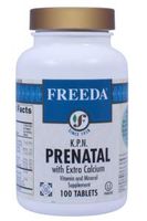 Freeda Vitamins Kosher Natural K.P.N. Prenatal w/Extra Calcium - 100 Tablets