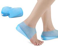 Heel Cushion Pads,Coxeer 1 Pair Reusable Soft Shoe Pads Heel Cup Flexible Plantar Fasciitis Insert Heel Pad Cushion for Men Women