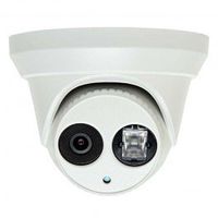 Alibi 3.0 Megapixel 120' IR H.265+ Outdoor Turret Dome IP Security Camera