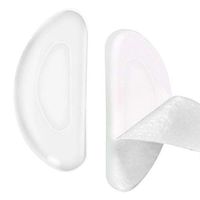 12 Pairs Eyeglasses Nose Pads Glasses Stick on Silicone Adhesive Nose Pads for Glasses Eyeglasses Sunglasses, Non-Slip Super Sticky Backing, D-Shape Groove Ultra-Comfort (12 Pairs)