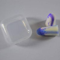 4pairs Authentic Foam Soft EarPlugs Noise Reduction Earplugs Swimming Protective Ear protectors sleep sound proof