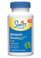 Swiss Naturals Melatonin Dissolvezzz 5mg, 120 Tablet