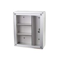 YXNZ Aluminum Alloy Medical Box with Lock, First Aid Kit Emergency Medicine Case Medication Cabinet Protable Drugs Storage Box