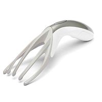 RAPLANC Scalp Massager, Household Mini Multifunctional Head Massager Electric Scalp Massage Comb Vibration Massage Comb, for Wife,Gray