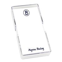 Personalized Crest Mini List with Holder