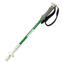 Crutches Walking Pole Carbon Ultra Light Cane Telescopic Portable Walking Stick Outdoor Rock Climbing Cane Gift (Color : Green, Size : 53cm)