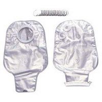 CenterPointLock 2-Piece Drainable Pouch 2-1/4" with Filter, Transparent - 10 Each / Box