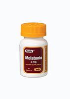 MELATONIN 3MG TAB MELATONIN-3 MG White 60 TABLETS UPC 005366412085