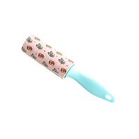 Clothes Coat Sticky Lint Roller Pet Hair Remover Mini Portable Cleaning Device,Blue