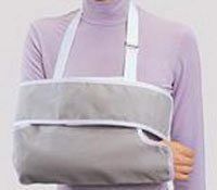79-84243 Immobilizer Shoulder Sling & Swathe Cotton/Duck Small Gray Part# 79-84243 by DJO, Inc Qty of 1 Unit