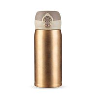 ZHENQ Fashion Vacuum Flask ML Stainless Steel Bounce Cover Hiking Travel Business Travel Cartoon Beverage Insulation (Color : C)