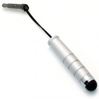 ZenFone 4 Compatible Silver Aluminum Stylus Touch Screen LCD Display Pen Ultra Compact for ASUS ZenFone 4