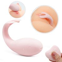 Small Stimúlator Toy Vibràntor Wireless Wearable Vibràntor Small Búllet Tóngue Sucking Toy for Women U-Shàped Mássager Wireless Remote Control Tshirt