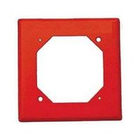 WHEELOCK SFP-R SEMI-Flush Plate, RED.