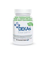 DEKAs Bariatric NEW Formulation, Clinically Tested Delivery Technology to Enhance Absorption of Fat-Soluble Vitamins & Nutrients, Meets ASMBS Guidelines