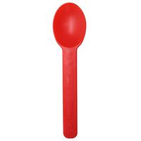 Karat Earth KE-U2300 (Red) Bio-Based Heavy Weight Colored Spoon - Red (Case of 1000)