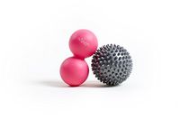 Spiky Massage Ball & Peanut Double Massage Ball/Yoga Ball. Deep Tissue Massage for Muscle Tension