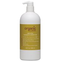 OB&B Natural Massage Oil, 32 Ounce