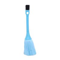 YouCY Mini Dust Brush Multifunction Home Dusting Brush Mini Keyboard Cleaning Brush Desktop Clean Up Brush Mini Soft Vehicle Fan Sweeper Cleaning Dusting Brush,Blue