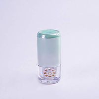 Colourful Contact Lens Cleaner Washer Contact Cleaning Case Box Container Soak Tool, Rechargeable Cleaning Plastic Contact Lens Cleaning Lenses Case,Green