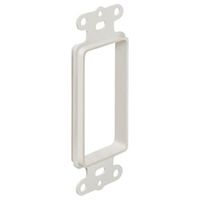 Arlington the SCOOP Pass Through Cable Access Hood, 1-Gang, White