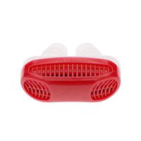 Nose Vents Air Purifier Filter Stop Snore - Anti Snoring Devices to Natural and Comfortable Sleep - Snoring Solution Nasal Dilator for Easy Breathing (Red)