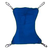 Solid Full Body Sling, Patient Lift Sling, Medium Size, 4 or 6 Points, 600 lb. Capacity, Without Head Support