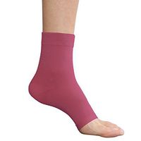 Therafirm Moderate 20-30mmHg Support Open Toe Anklet - Medium - Pink
