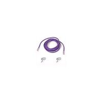 BELKIN cat5 7ft purple 10/100bt patch cord w/snagless boot A3L791-07-PUR-S