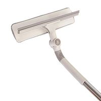 Squeegee Window Cleaning Squeegee Shower Squeegee Telescopic Rotatable Bendable For Bathroom Room Mirror Car Window Glass Cleaning Khaki